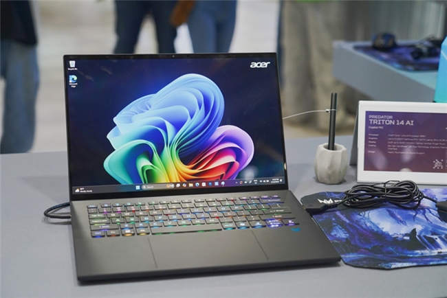 宏碁Computex 2025大放异彩！多款AI笔记本和500Hz显示器成场内焦点(图1)