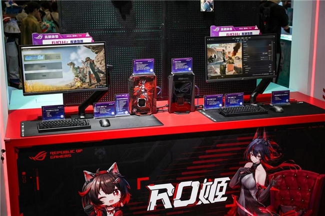 BW2025盛大开幕ROG电竞显示器全员集合高能表现惊艳全场！(图8)