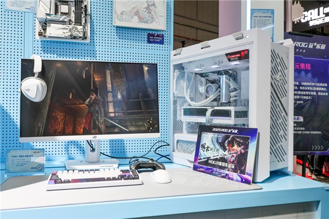 BW2025盛大开幕ROG电竞显示器全员集合高能表现惊艳全场！(图9)