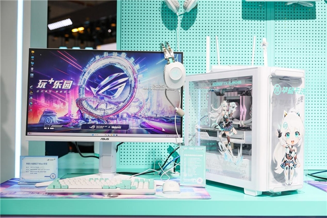 BW2025盛大开幕ROG电竞显示器全员集合高能表现惊艳全场！(图10)