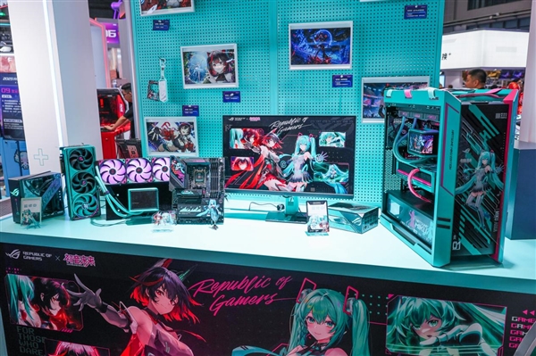 BW2025 ROG绝神 RO姬x初音未来版电竞显示器 双模新品闪耀登场(图7)