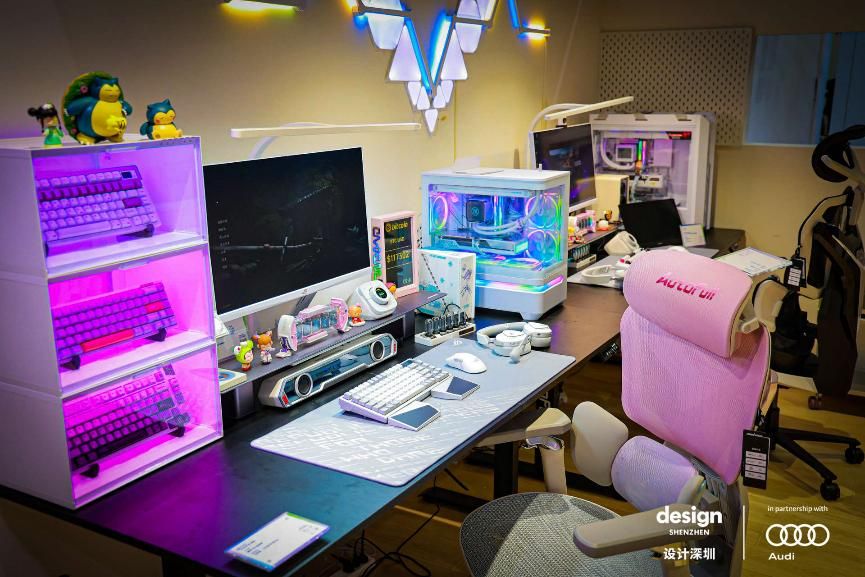 九游app：华硕主板闪耀“设计深圳”E-Space电竞巢(图4)