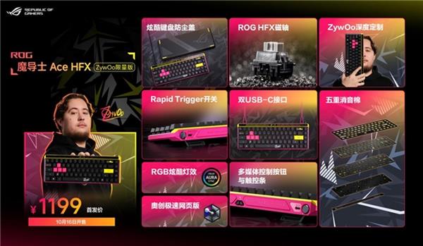 ROG新品超玩会开启！联名 ZywOo联名 各类电竞潮品重磅揭晓！(图7)