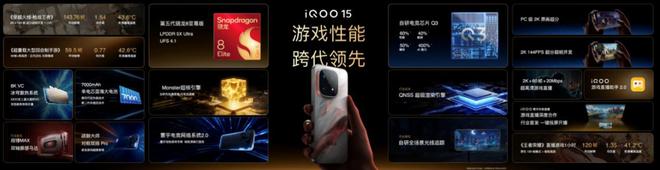 九游娱乐：iQOO 15发布：“王者荣耀十周年典藏版”正式亮相(图1)