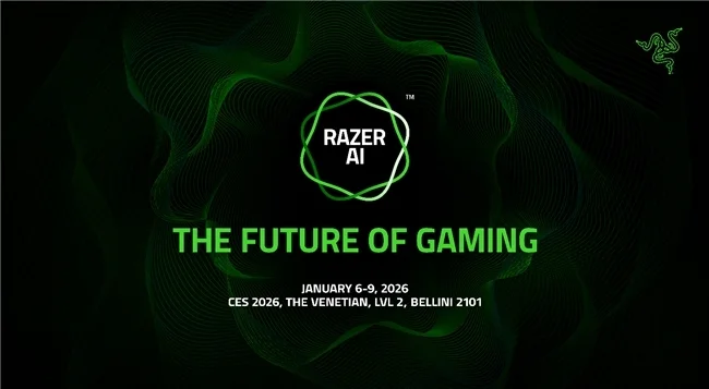 RAZER在CES 2026 重磅发布 AI 游戏生态系统与新一代前沿科技(图1)